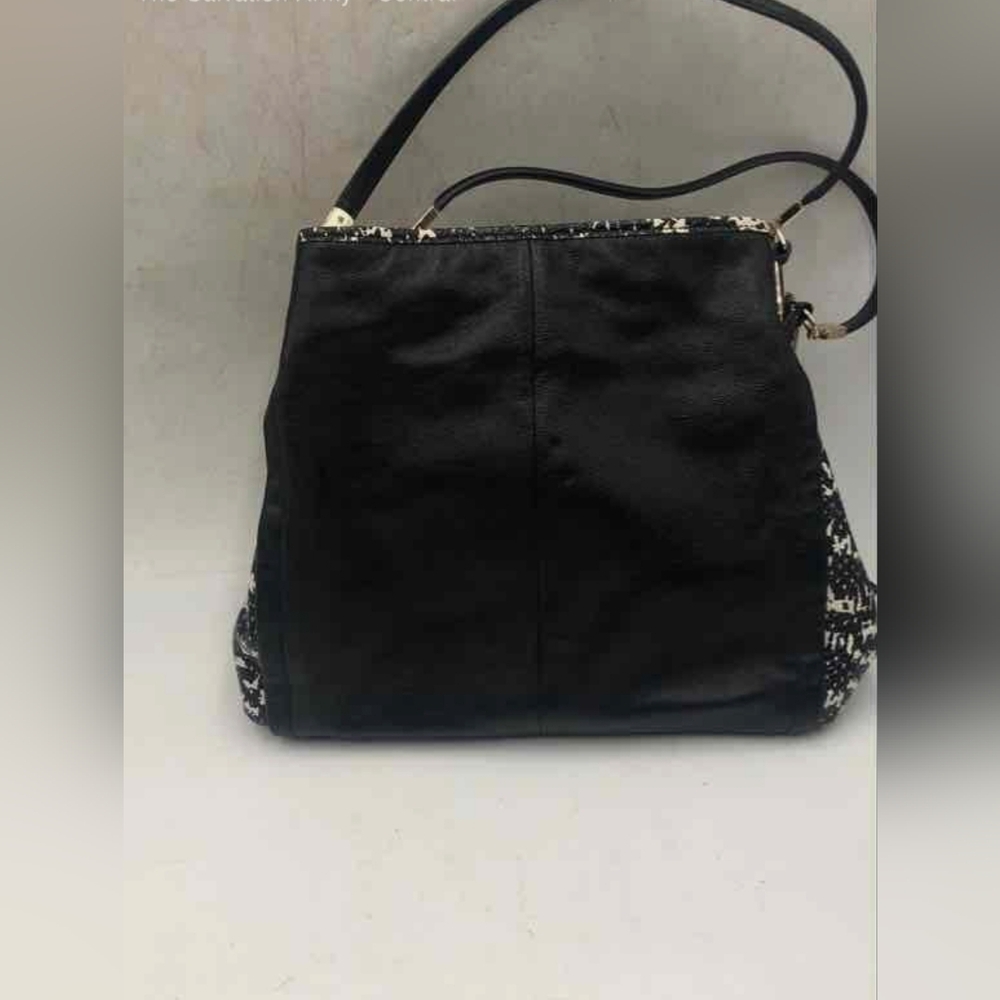 Coach Madison Phoebe Black White Python Animal Pr… - image 7